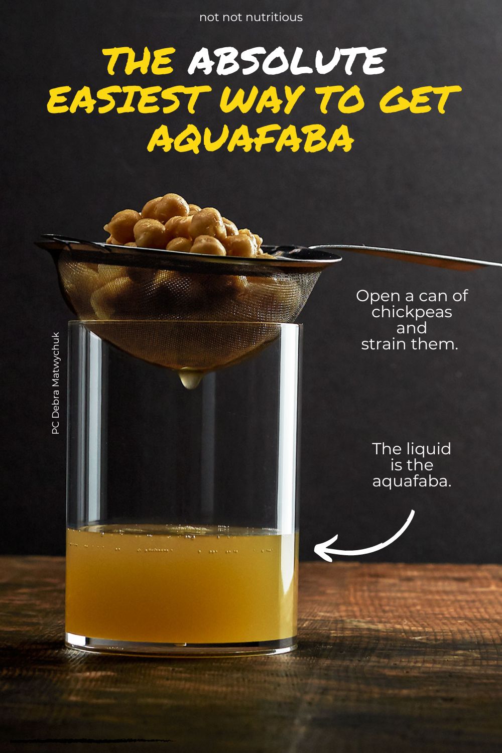 Th easiest way to get aquafaba is to open a can of chickpeas and strain them. The liquid is the aquafaba. 