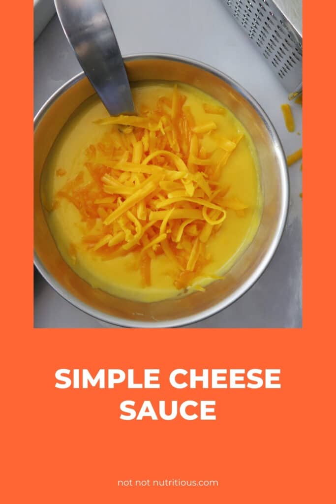 Why You Should Learn How to Make Cheese Sauce not not nutritious