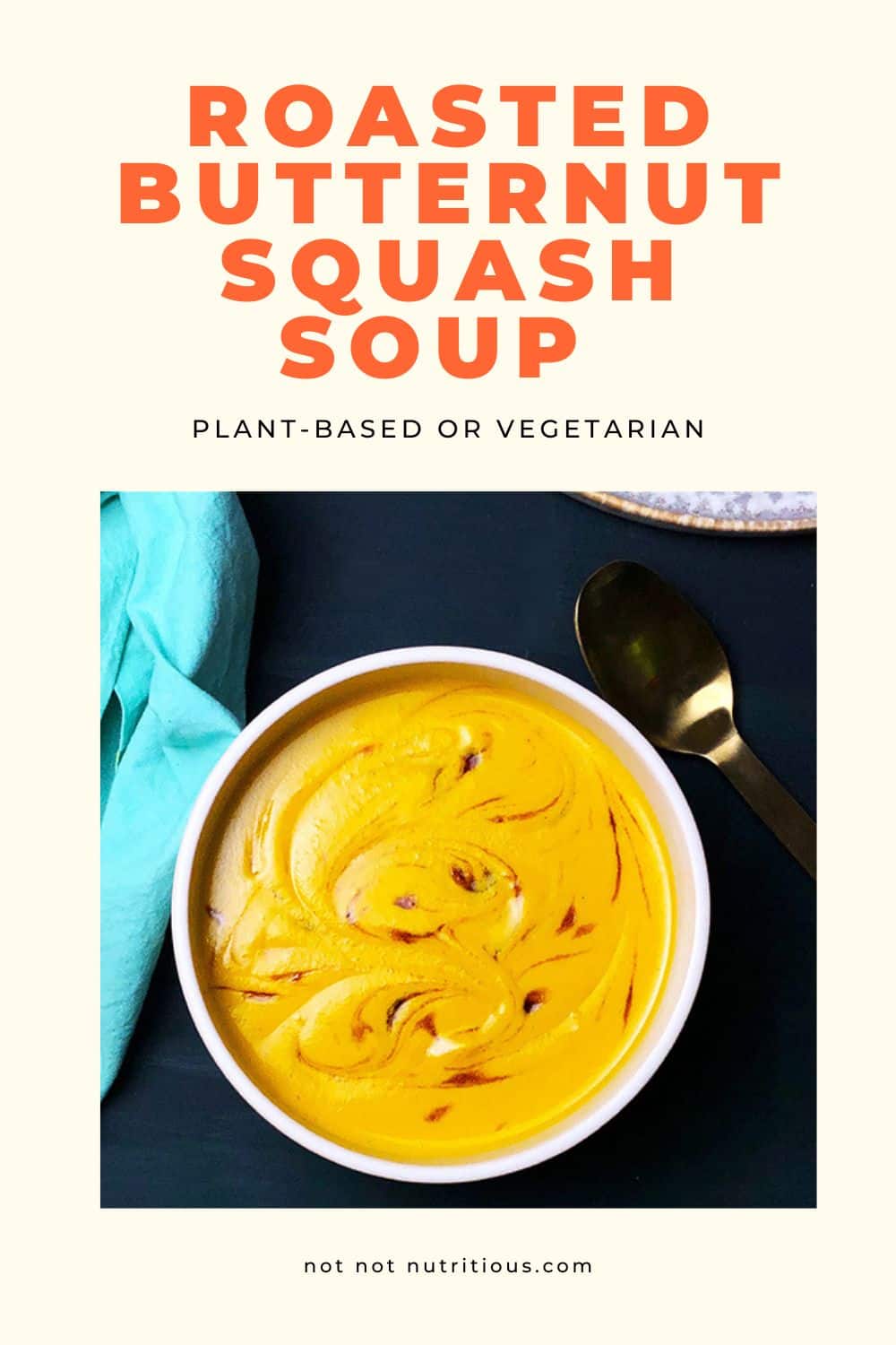 Pin for Roasted Butternut Squash Soup